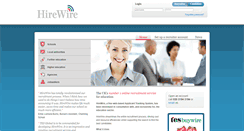 Desktop Screenshot of hirewire.co.uk